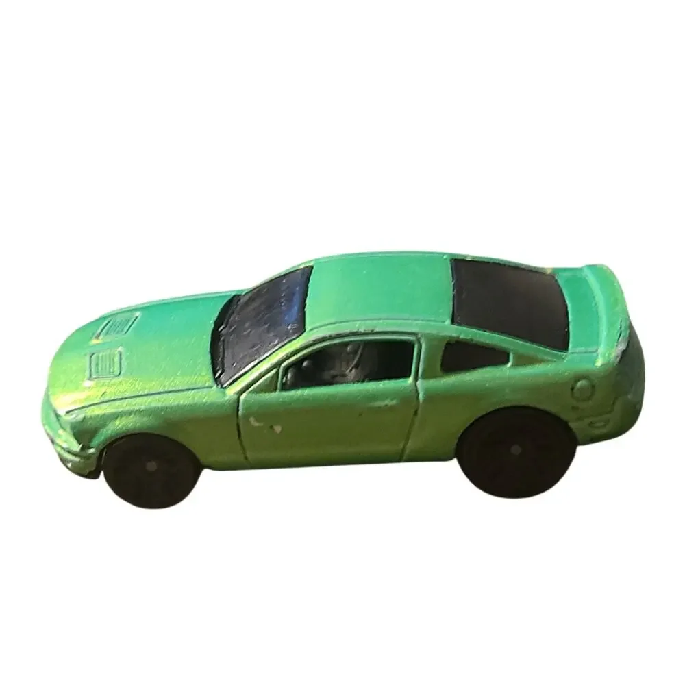 Hot Wheels Green 2007 Ford Mustang, Made in Malaysia